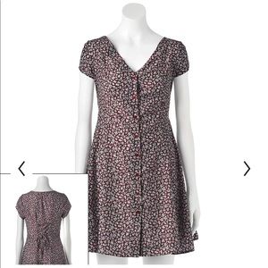 Mudd Floral Midi Dress XS